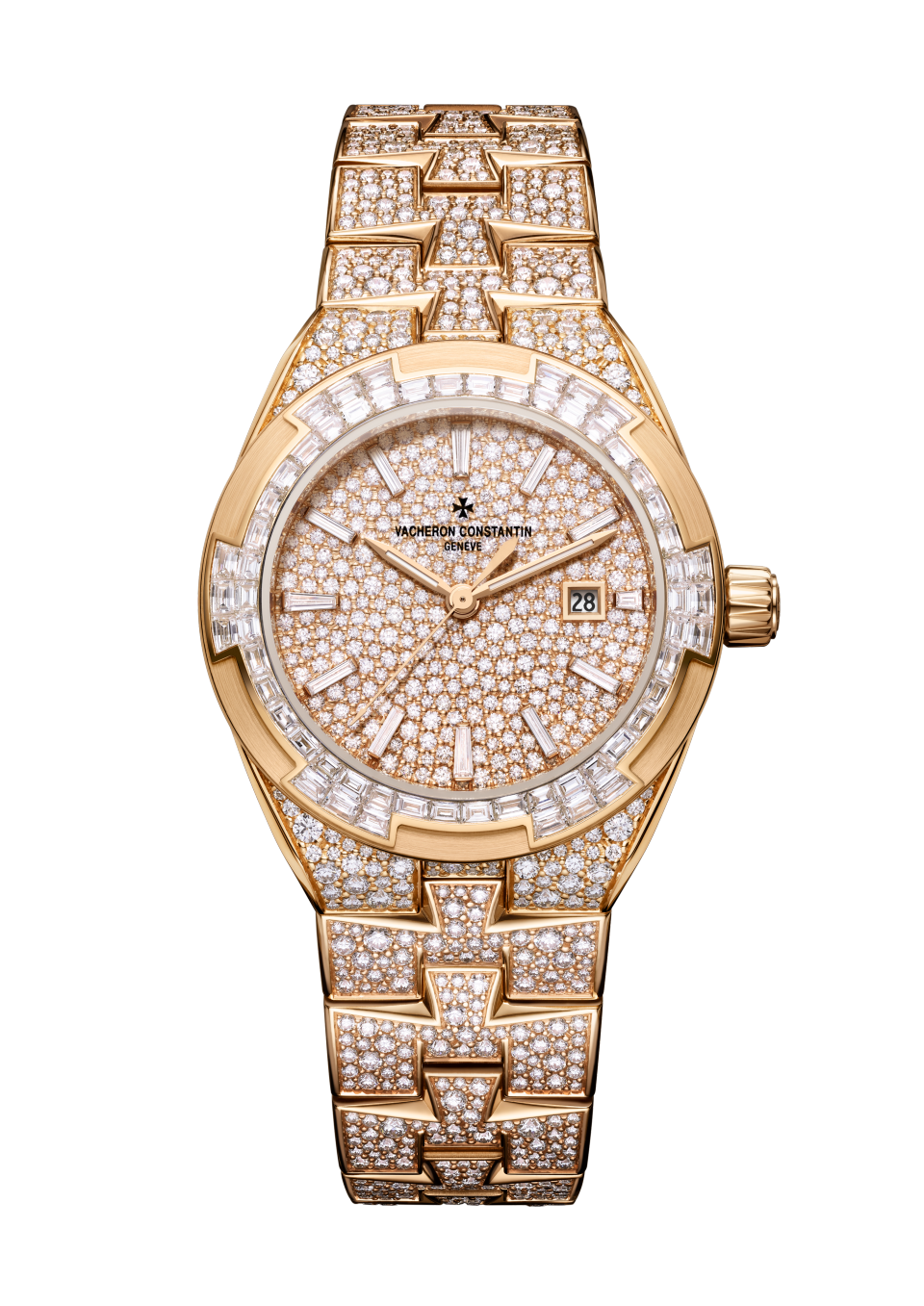 Vacheron Constantin Overseas Self-Winding High Jewellery 35 mm 4617V/215R-H040 — front view