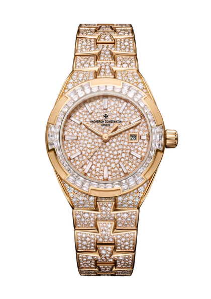Vacheron Constantin Overseas Self-Winding High Jewellery 35 mm 4617V/215R-H040 — front view