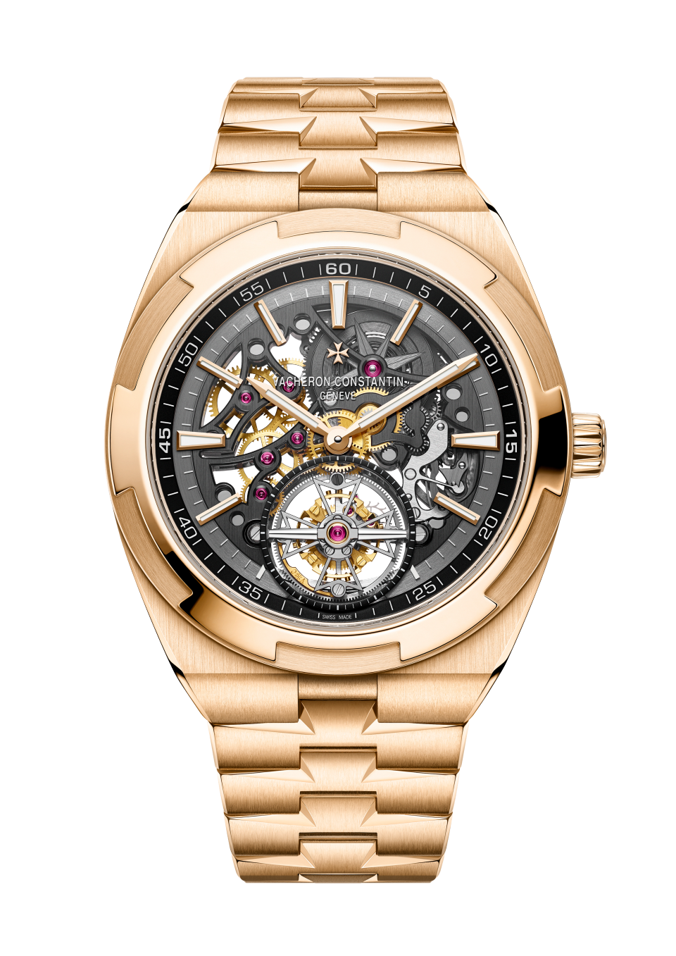 Vacheron Constantin Overseas Tourbillon Skeleton 42.5 mm 6000V/210R-B934 — front view