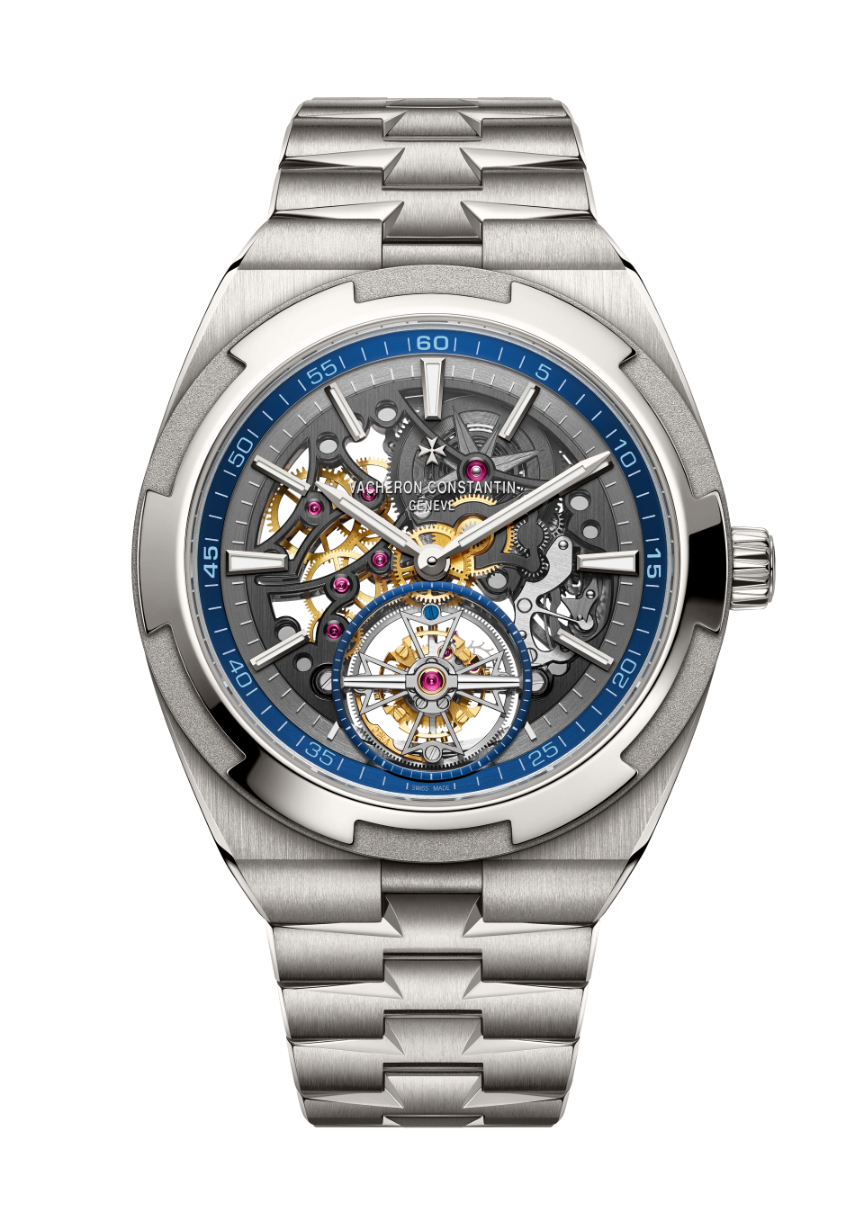 Vacheron Constantin Overseas Tourbillon Skeleton 42.5 mm 6000V/210T-B935 — front view