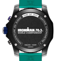 Caseback view of Breitling Endurance Pro 44 IRONMAN® 70.3 World Championship 2025 reference X823101K1C1S1