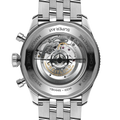 Caseback view of Breitling Super AVI B04 Chronograph GMT 46 Mosquito reference YB04451A1B1A1
