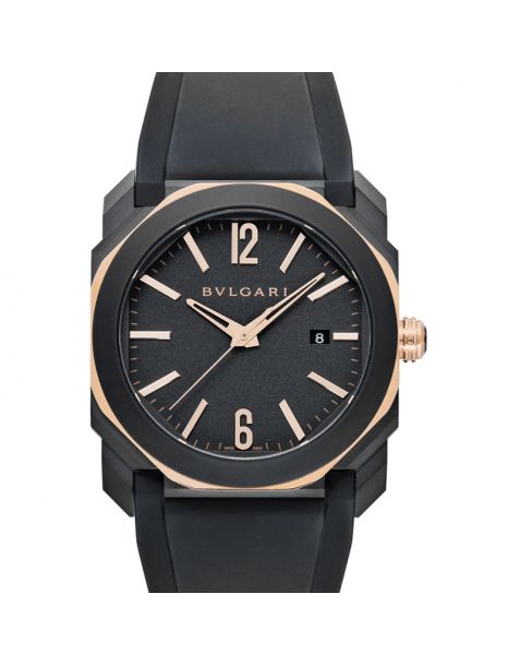 Octo L'Originale Automatic Black Dial Men's Watch