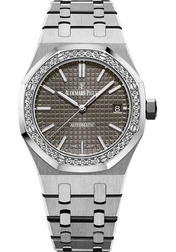 Audemars Piguet Royal Oak Selfwinding reference 15451ST.ZZ.1256ST.02, straight-on front view