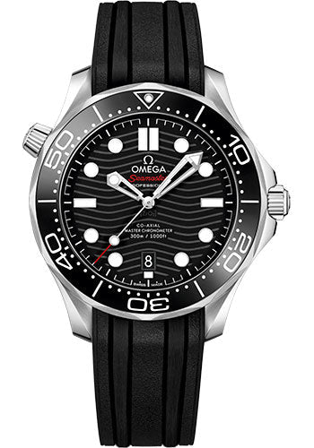 Omega Seamaster Diver 300M 42mm Black Dial Rubber Strap 210.32.42.20.01.001 UNWORN 2026 - product image 1 of 1