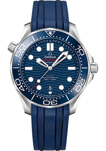 Omega Seamaster Diver 300M 42mm Blue Dial Rubber Strap 210.32.42.20.03.001 UNWORN 2026 - product image 1 of 1