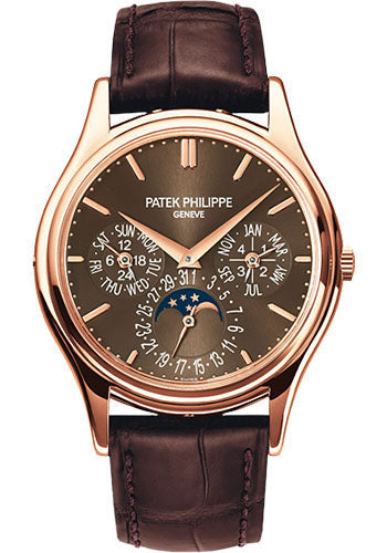 Patek Philippe Perpetual Calendar 5140R-001, straight-on front view