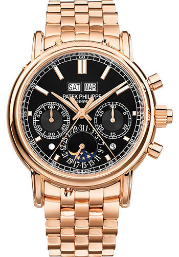 Patek Philippe Perpetual Calendar 5204/1R-001, straight-on front view
