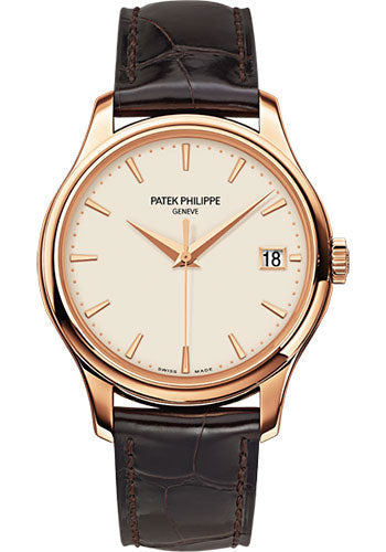 Patek Philippe Calatrava 5227R-001, straight-on front view
