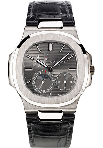 Patek Philippe Nautilus 5712G-001, straight-on front view