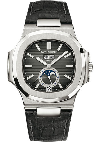 Patek Philippe Nautilus Annual Calendar Moon Phases 5726A-001