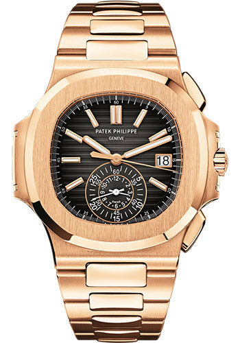 Patek Philippe Nautilus 5980/1R-001, straight-on front view