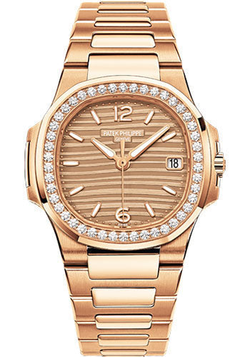 Patek Philippe Nautilus 7010/1R-012, straight-on front view