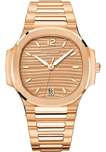 Patek Philippe Nautilus 7118/1R-010, straight-on front view