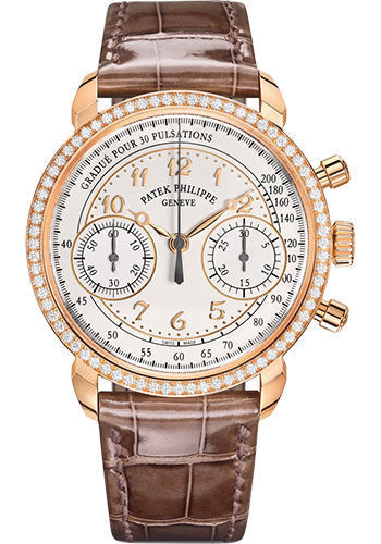 Patek Philippe Chronograph With Pulsometer Joaillerie, reference 7150/250R-001
