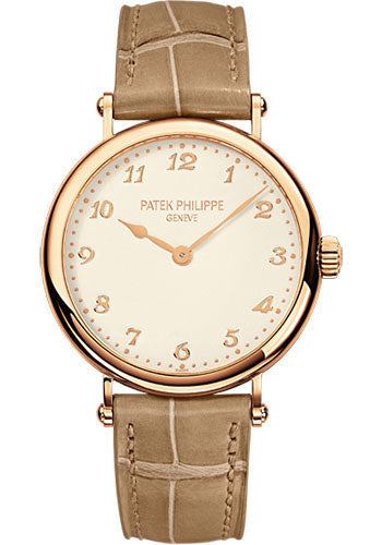 Patek Philippe Calatrava 7200R-001, straight-on front view