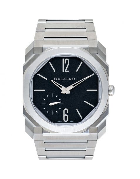 Octo Finissimo Extra Thin Automatic Black Dial Men's Watch