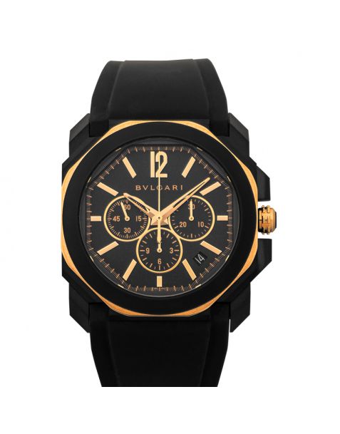 Octo L'Originale Automatic Black Dial Men's Watch