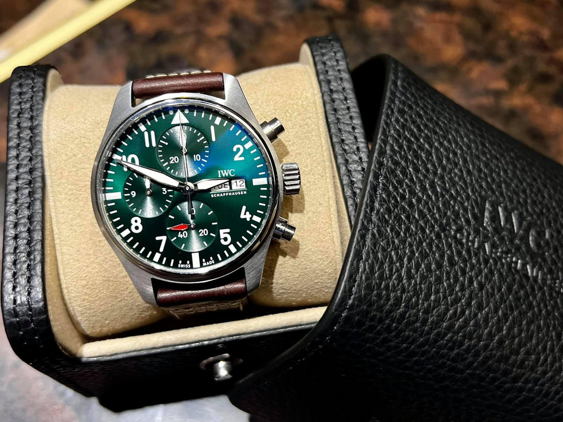 IWC Pilot’s Watch Chronograph 41 Green Dial IW388103