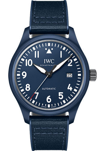 IWC Pilot’s Watch Automatic Edition Laureus Sport for Good Watch - Ceramic Case - Blue Dial - Blue Rubber Strap Limited Edition of 750 - IW328101 - product image 1 of 1