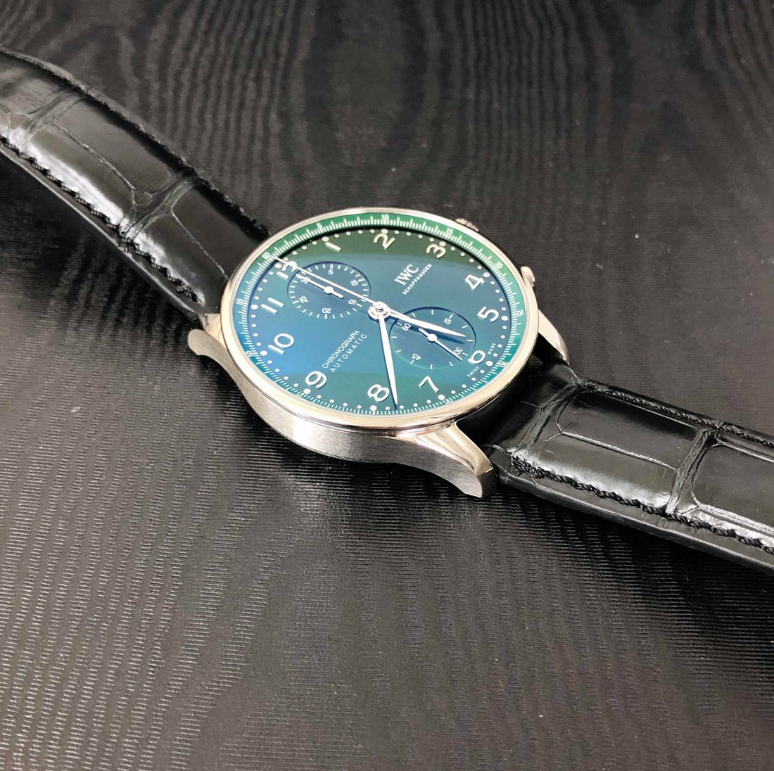 IWC Portugieser Green Dial Chronograph IW371615