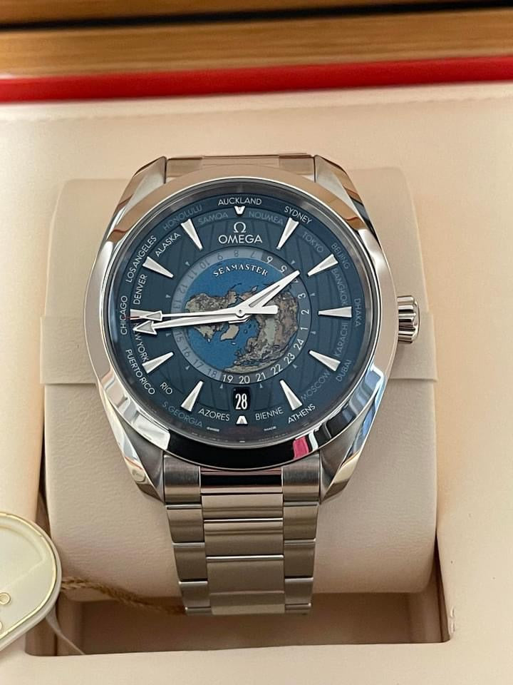 Omega Aqua Terra GMT Worldtimer 220.10.43.22.03.001 UNWORN 2026 - product image 1 of 2