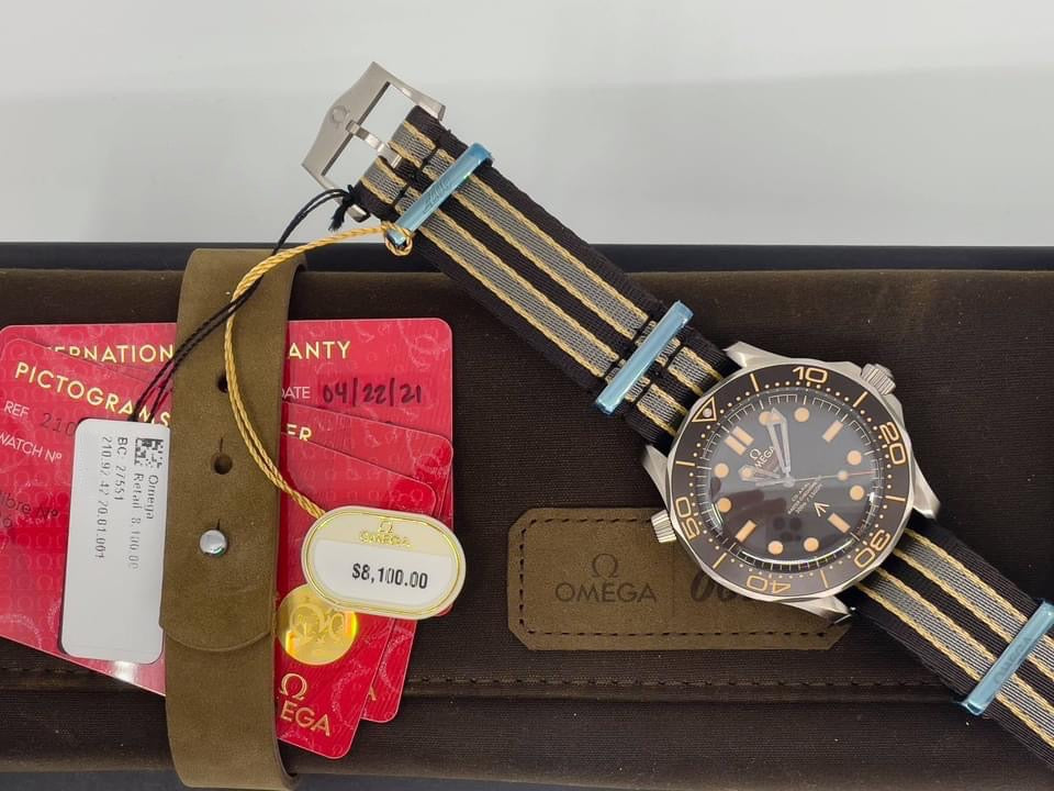 Omega Seamaster 300m ‘No Time to Die’ 210.92.42.20.01.001